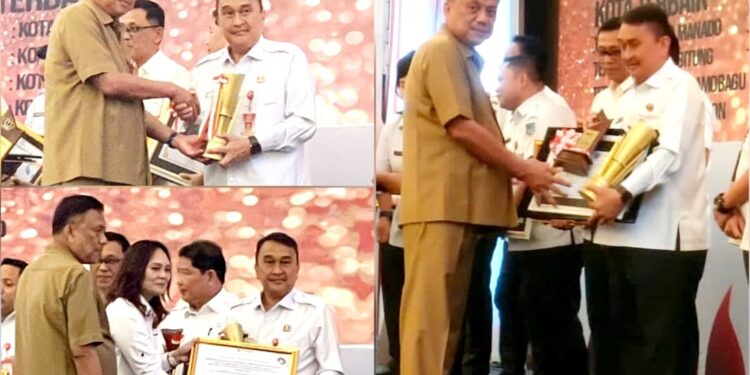 Pemkot Manado Terima 3 Penghargaan Sekaligus Dengan Kategori Terbaik