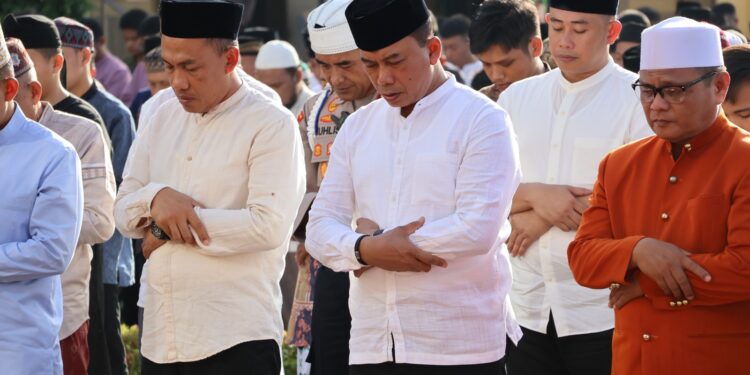 Suasana Lebaran 2024 di Mapolda Sulut Penuh Keceriaan dan Keakraban
