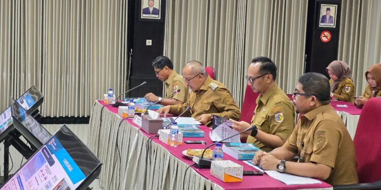 Pj Wali Kota Ikuti Evaluasi Kinerja di Kementerian Dalam Negeri