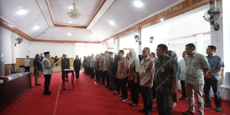 Pj Wali Kota Kukuhkan Tim Percepatan Penurunan Stunting Kotamobagu