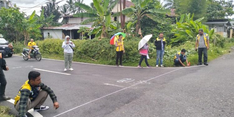 Proyek Jalan Bhayangkara Kotamobagu Selesai 100 Persen