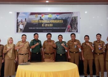 TMMD Ke-120 Diluncurkan Secara Virtual, Kodim 1303 Bm Kolaborasi Untuk Pembangunan Daerah