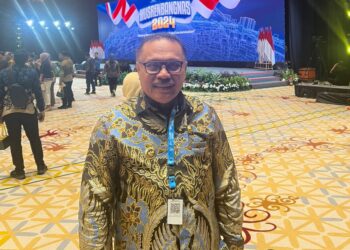 Bupati Limi Mokodompit Ikuti Musrenbangnas 2024 di Jakarta