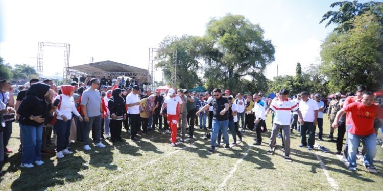 Semarak HUT ke-17 Kotamobagu, Pj Wali Kota dan Forkopimda Ikuti Lomba