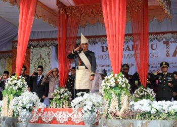 Pj Wali Kota Pimpin Upacara HUT ke – 17 Kotamobagu