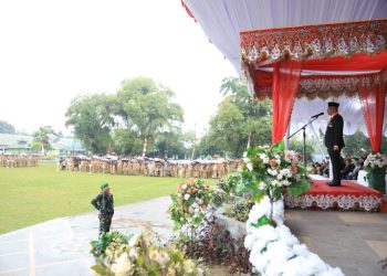 Asripan Nani Pimpin Upacara Hari Lahir Pancasila 2024 di Alun-alun Boki Hontinimbang