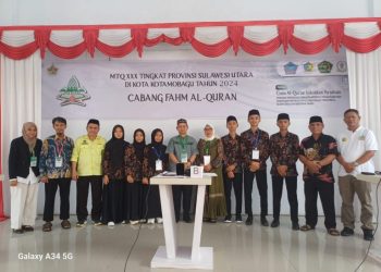 Kafilah Fahmil Qur’an Kotamobagu Raih Juara I di MTQ ke-30 Provinsi Sulut