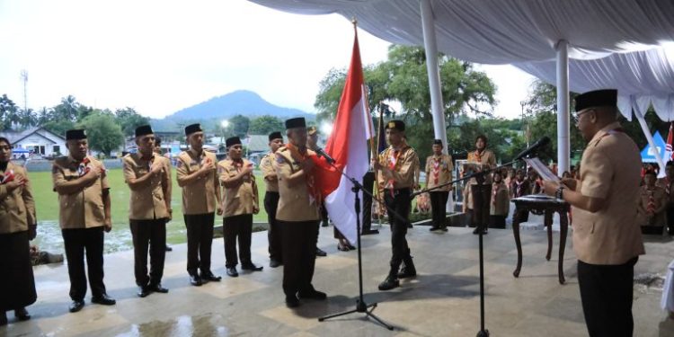Pj Wali Kota Dilantik Sebagai Ketua Majelis Pembimbing Pramuka Kota Kotamobagu