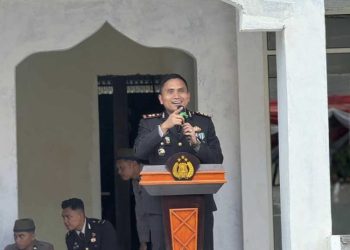 Akhiri Masa Jabatan, Akbp Feri Sitorus Resmikan Tempat Ibadah Hingga Musnahkan Ribuan Knalpot Bising Tepat Di HUT Bhayangkara Ke-78