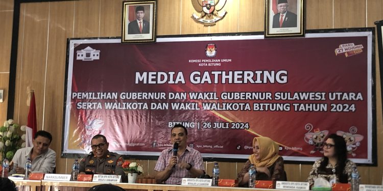 KPU Bitung Gandeng Tim Cyber Pantau Sosmed Jelang Tahapan Pencalonan Kepala Daerah