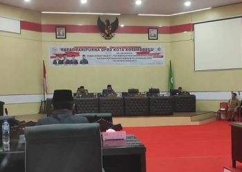 DPRD Kotamobagu Paripurna Bahas Ranperda Pertanggungjawaban APBD 2023
