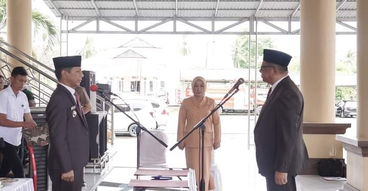 Pj Bupati Bolmong Lantik Abdulah Mokoginta Sebagai Sekda Defenitif