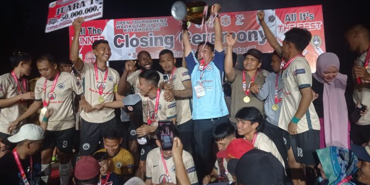 MARABUNTA FC Juara Wali Kota Cup 2024 Usai Kalahkan MAGIC YONDOK FC Lewat Adu Penalti