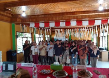 Tingkatkan Partisipasi Pemilih Perempuan di Desa Mopugad Utara, KPU Bolmong Gelar Sosialisasi