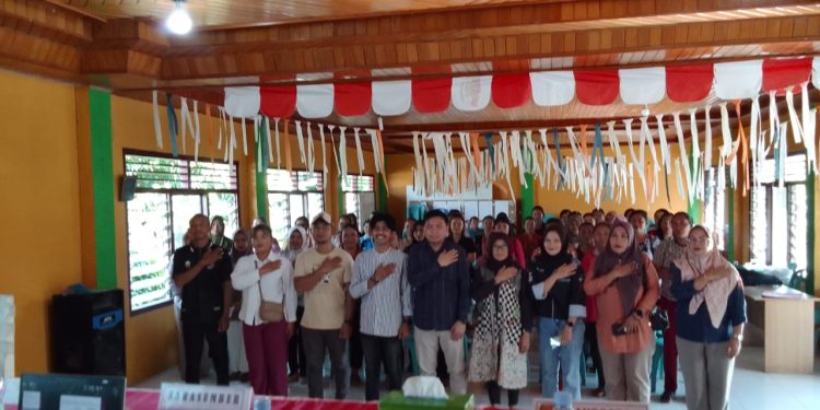 Tingkatkan Partisipasi Pemilih Perempuan di Desa Mopugad Utara, KPU Bolmong Gelar Sosialisasi