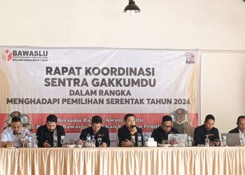 Bawaslu Boltim Gelar Rakor Sentra Gakkumdu untuk Jaga Integritas Pilkada 2024