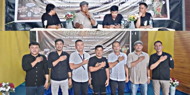 KPU Boltim Gelar Media Gathering, Ajak Insan Pers Berperan Aktif dalam Pilkada 2024