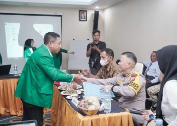 Kapolres Bolmong Muhammad Chaidir Jadi Pemateri Ujian Skripsi Mahasiswa S1 IAI Kotamobagu