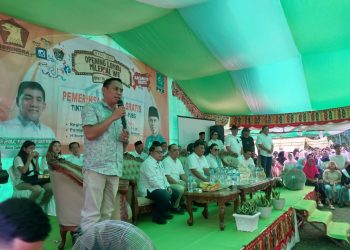 Ribuan Warga Kotamobagu Sambut YSK di Kediaman Dokter Weny Gaib