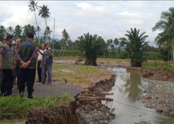 Pj Bupati dan Sekda Bolmong Terima Kunjungan Tim BNPB Pusat Pantau Dampak Banjir di Dumoga