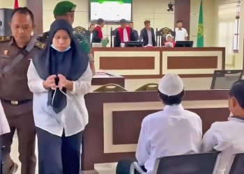 ‘ANING’, Terdakwa Kasus Mutilasi di Boltim Jalani Sidang Perdana
