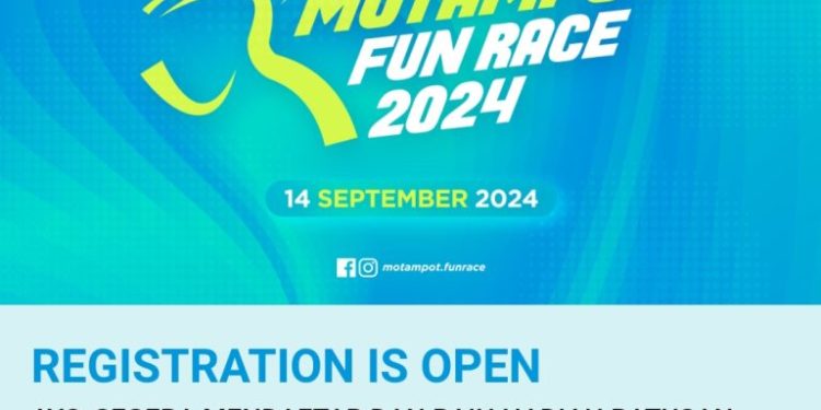 Pendaftar Motampot Fun Race 2024 Capai 2.000 Peserta, Panitia Perpanjang Waktu Pendaftaran