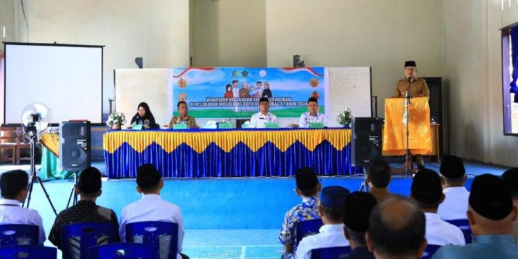 Pj Walikota Kotamobagu Buka Workshop Kelurahan Sadar Kerukunan di Mogolaing