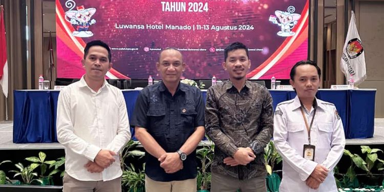 Ikuti Rakor di Manado, KPU Boltim Matangkan Persiapan Pemeriksaan Kesehatan Calon Kepala Daerah