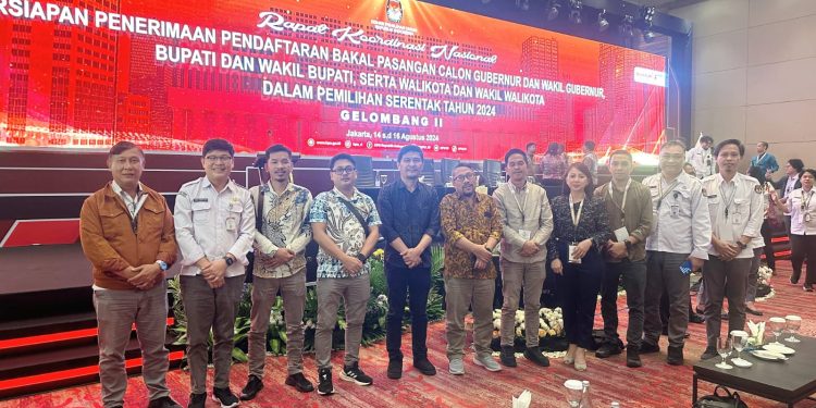 Usai Hadiri Rakornas Gelombang II di Jakarta, KPU Boltim Siap Jalankan Tahapan Pencalonan Kepala Daerah 2024