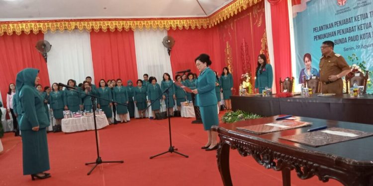 Pemkot Kotamobagu Gelar Pelantikan Penjabat Ketua TP-PKK