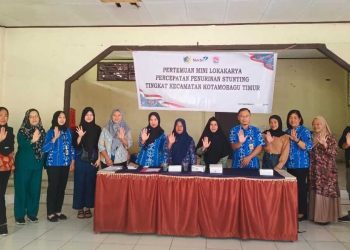 Dinas PPKB Kotamobagu Gelar Minilokakarya Penurunan Stunting