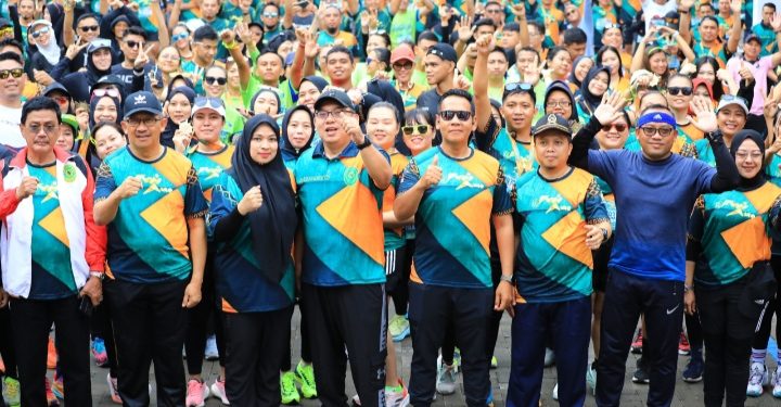 Rayakan HUT ke – 79 MA RI, Ribuan Peserta Meriahkan Fun Race 5K di PN Kotamobagu