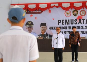 Pj Walikota Kotamobagu Buka Kegiatan Pemusatan Latihan 36 Calon Anggota Paskibraka