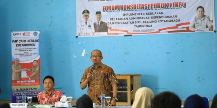 Pj Walikota Kotamobagu Dorong Pelayanan Administrasi Kependudukan