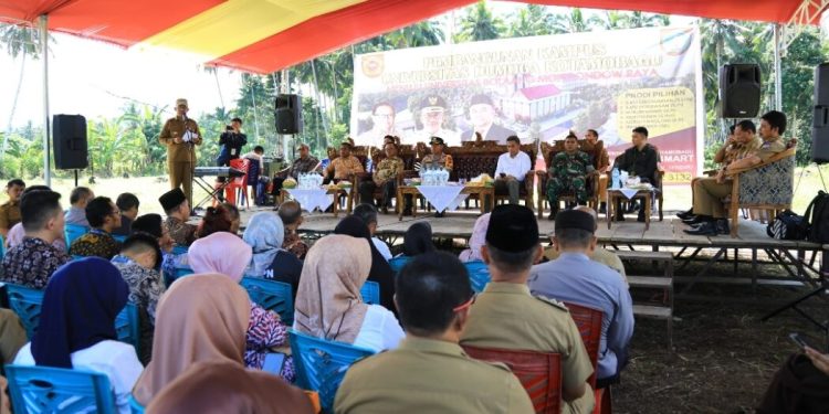 Pj Walikota Hadiri Peletakan Batu Pertama Pembangunan Gedung Kampus UDK