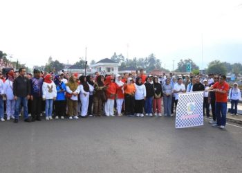 Pj Walikota Abdullah Mokoginta Buka Rangkaian Menyambut HUT ke 79 Kemerdekaan RI