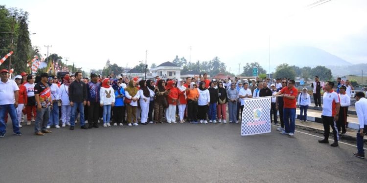 Pj Walikota Abdullah Mokoginta Buka Rangkaian Menyambut HUT ke 79 Kemerdekaan RI