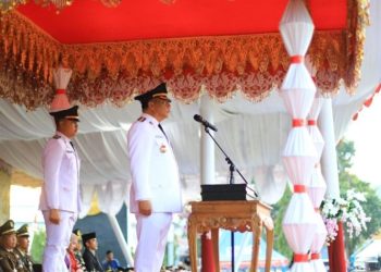 Pj Walikota Kotamobagu Jadi Irup Upacara HUT 79 RI