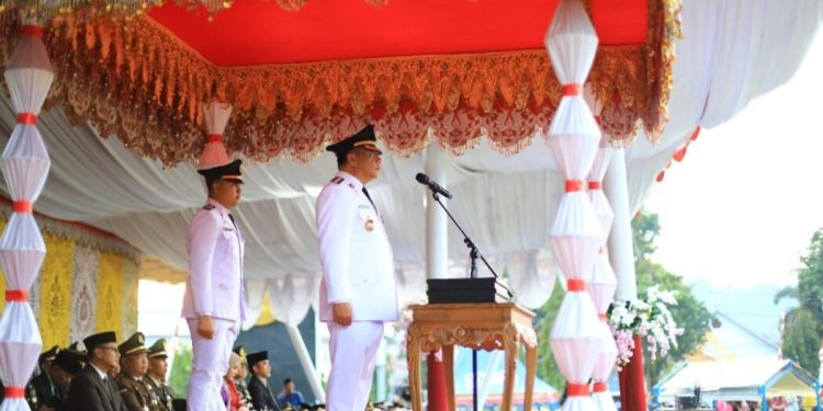 Pj Walikota Kotamobagu Jadi Irup Upacara HUT 79 RI