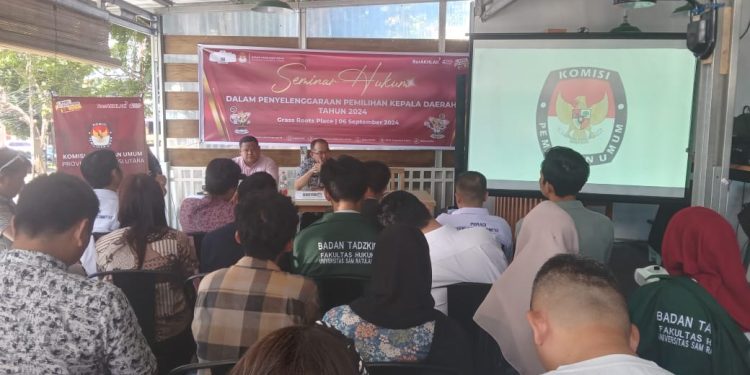 KPU Sulut Gelar Seminar Hukum, Ini Yang Dibahas