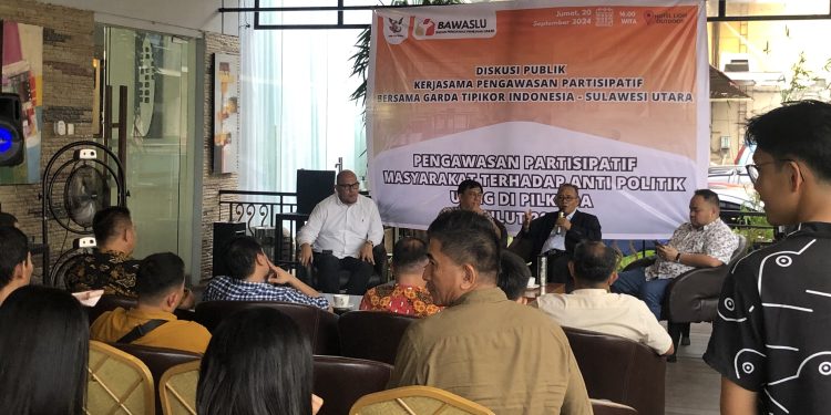Bawaslu Dan GTI Sulut Gandeng Kaum Milenial Tolak Politik Uang