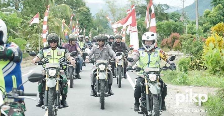 Pj Bupati Jusnan Mokoginta dan Forkopimda Touring ke Wilayah Dumoga, Sampaikan Pesan Ini