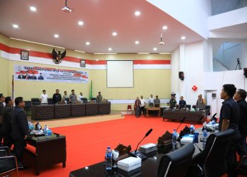 Pj. Wali Kota Kotamobagu Hadiri Rapat Paripurna DPRD Bahas KUA PPAS APBD 2025