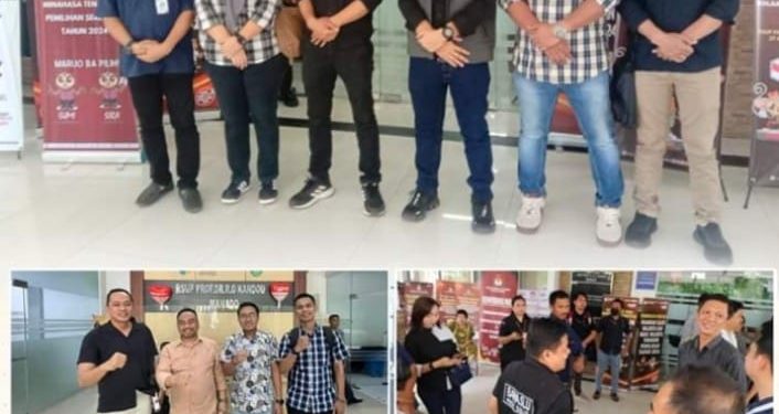 Ketua Bawaslu Boltim,Turun Langsung awasi Jalanya Pemeriksaan Kesehatan Bacakada’ Di RS Kandow Manado