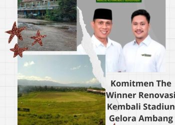 Komitment The Winner”Renovasi Kembali Stadion Gelora Ambang