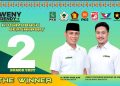 ‘The Winner’ Resmi Nomor Urut 2, Simbol Kemenangan di Pilwako Kotamobagu