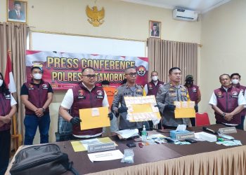 Polres Kotamobagu Ringkus Pengedar Narkoba Lintas Provinsi Inisial “HR”