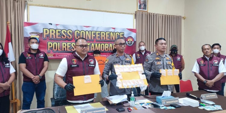 Polres Kotamobagu Ringkus Pengedar Narkoba Lintas Provinsi Inisial “HR”