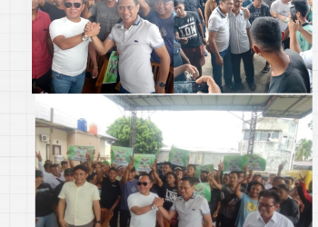 Ratusan Komunitas Bentor se Kotamobagu Deklarasi Dukung Pasangan The Winner