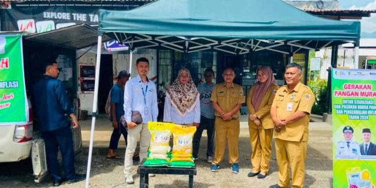 Dinas Ketapang Kotamobagu Gelar Gerakan Pangan Murah